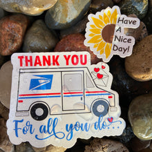 Load image into Gallery viewer, USPS Thank You Decal Sticker And Have A Nice Day Sticker, 100% Waterproof
